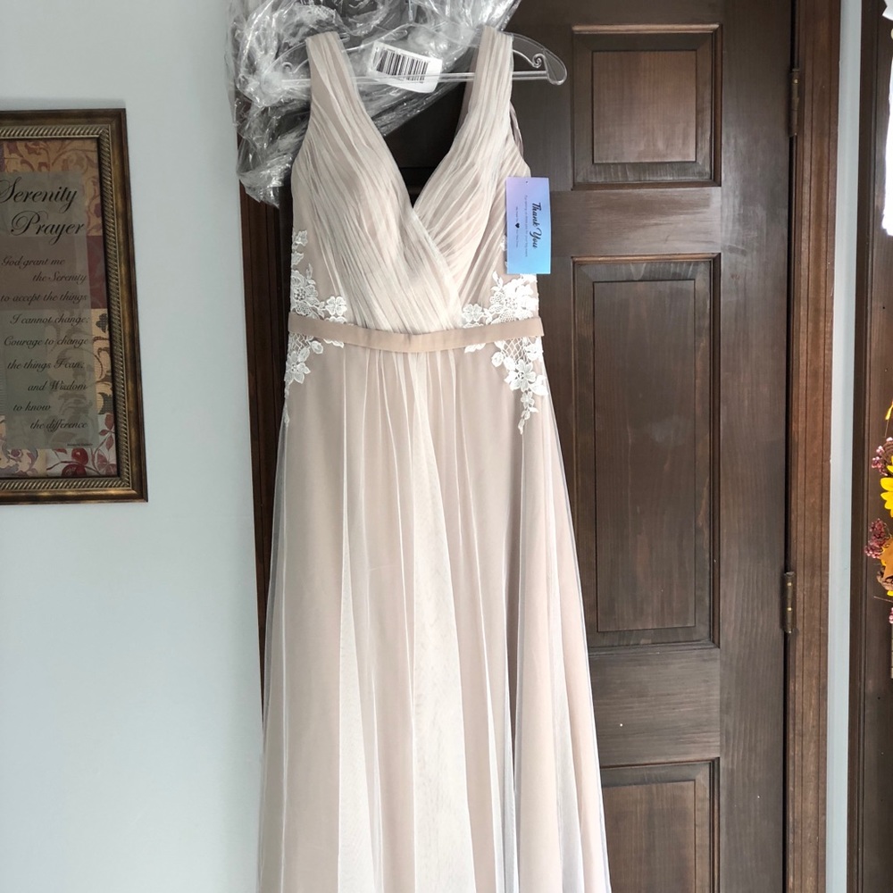 Kleinfeld bridesmaid dress